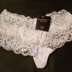 Paris pink white light blue 2 color pantie